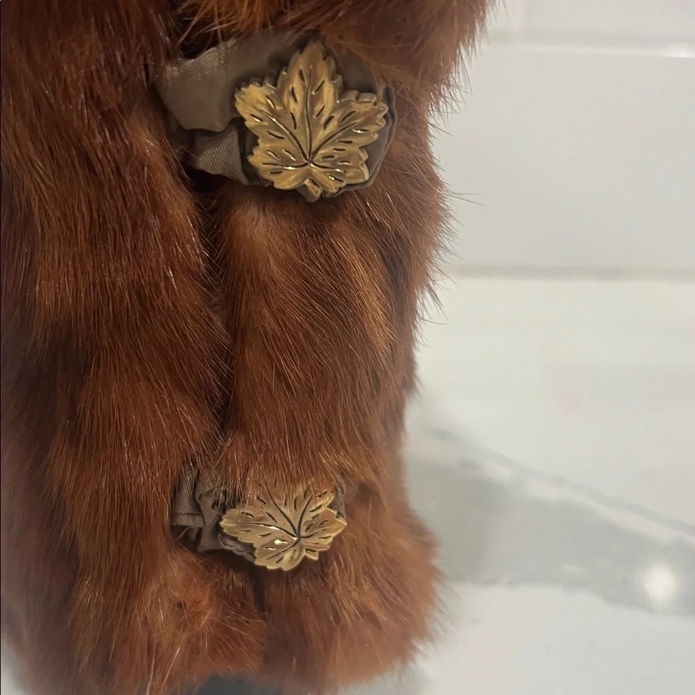 Mink‎ Fur Wine Bottle Cover